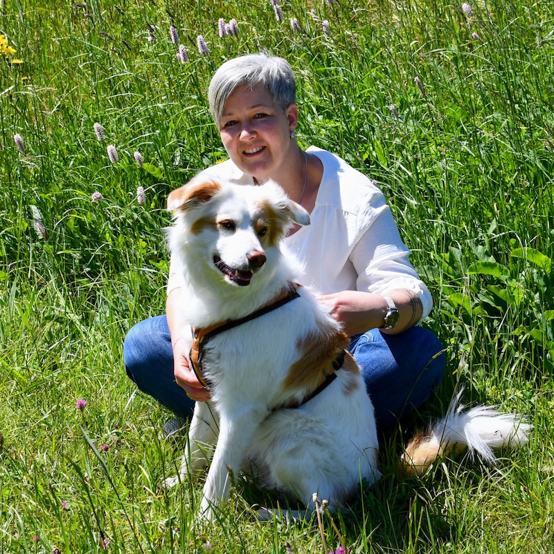 Hundetrainerin_Nina_mit_Hund